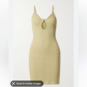 NWT - CULT GAIA Emily Knit Dress in Khaki Size XS